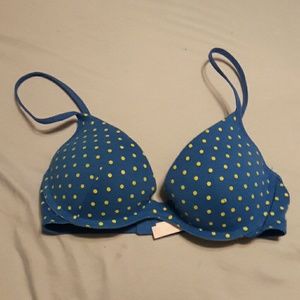 Polka dot bra